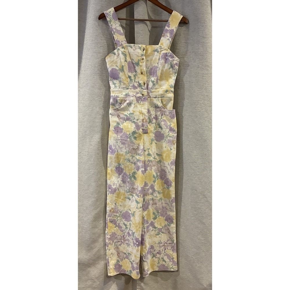Baevely Floral Multicolor Jumpsuit Size Small‎